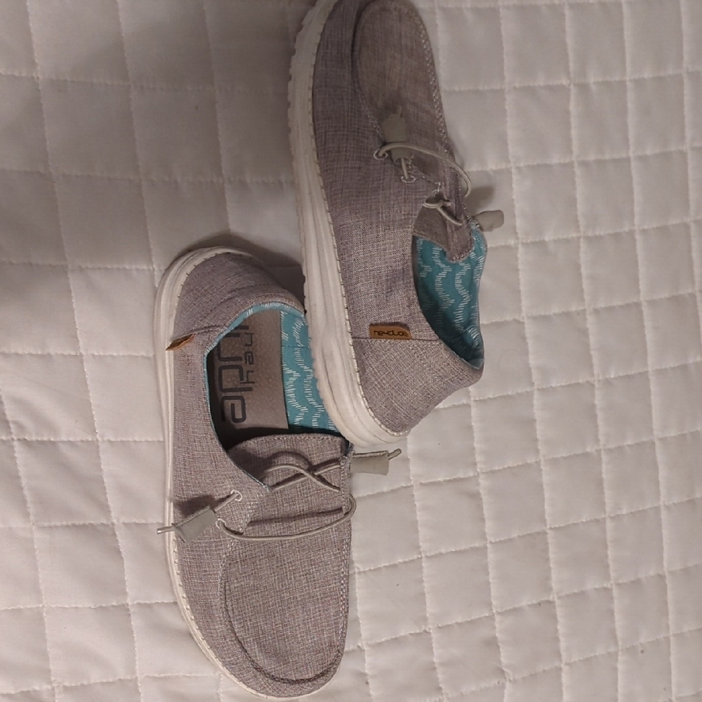 Hey Dude Gray Casual Shoes